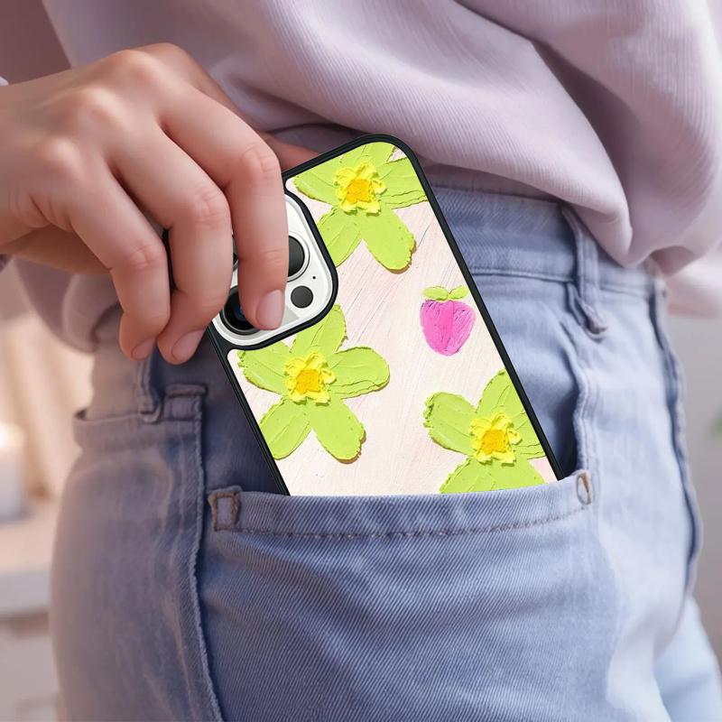 Ретро чехол для телефона с масляной живописью для iPhone 17 Air 15 16e 14 13 Pro Max Coque 12 11 Pro Max PLUS