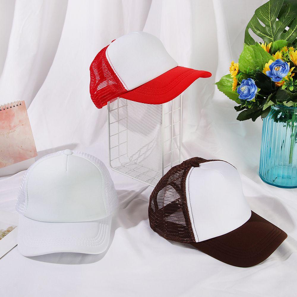 Модная сетчатая бейсболка с плоским козырьком Snapback, кепка-шляпа Trucker Hat