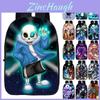Прочный 17-дюймовый рюкзак Undertale Sans для детей с регулируемыми лямками и стильным дизайном