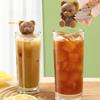 Ice Cube Tray Bear Shape Silicone Ice Cube Maker Cute DIY Candy Chocolate Mold for Whiskey Bourbon Funny Bear Gifts for Men Women