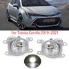 Автомобильный светодиодный передний бампер, противотуманная фара, лампа для Toyota Corolla, противотуманная фара с противотуманной фарой