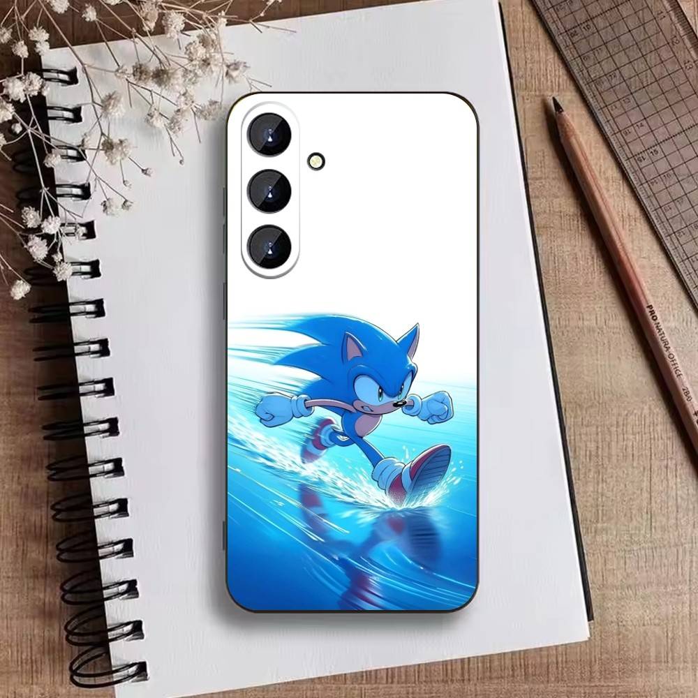 L-Shadow the Hedgehog Phone Case For Samsung Galaxy A73,A21s,A22,A31,A52,A53,A71,A41Soft Black Shell