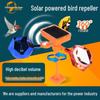 Solar-Powered Voice & Wind Bird Repeller for Orchards & Farmland