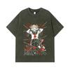 275 GSM Washed T-shirts 100% Cotton My Hero Academia V8 Toga Print Unisex Heavy Cotton T Shirt