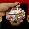 Брелок для ключей Maneki Neko Car Lucky Cat Car Backpack Keyring Best Friend Charms Подвеска для пары Подарочный брелок