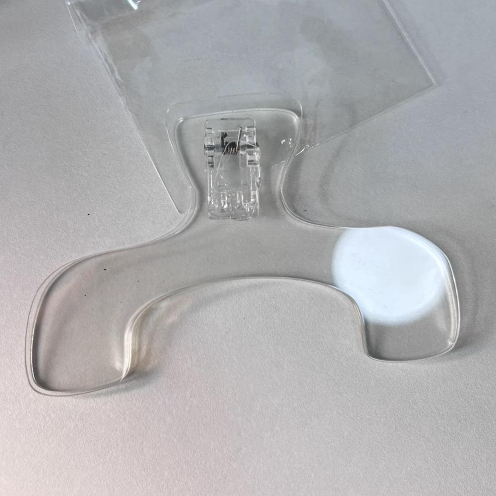 2pcs Fixed Book Holder Reading Bookmark Holder Offices Supplies Page Holder Clip Acrylic Book Clip