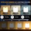 JOYBLISS Сенсорный ночник 3 режима диммирования Прикроватная лампа для спальни USB-зарядка Ночной свет Атмосферный свет Мягкий свет Настольная лампа для детей Подарок