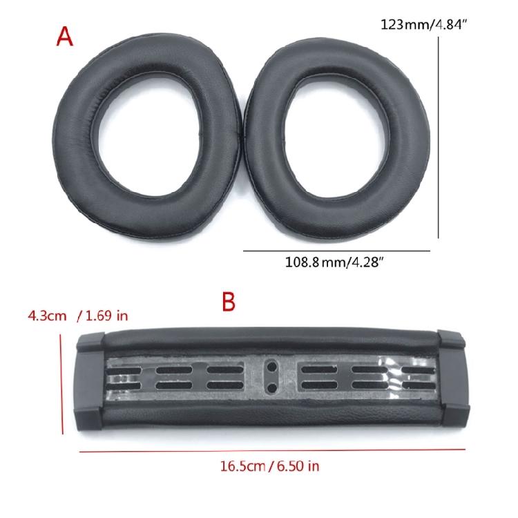 Стильная подушка на оголовье, сменные амбушюры из натуральной кожи ягненка для наушников HD800 HD800S, ремонт наушников