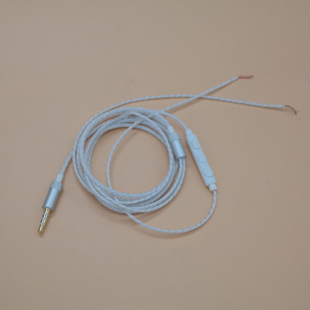 Audio Controller Audio Wire DIY Earphone Wire Headset Line Audio Cable Earphone Repair Cable