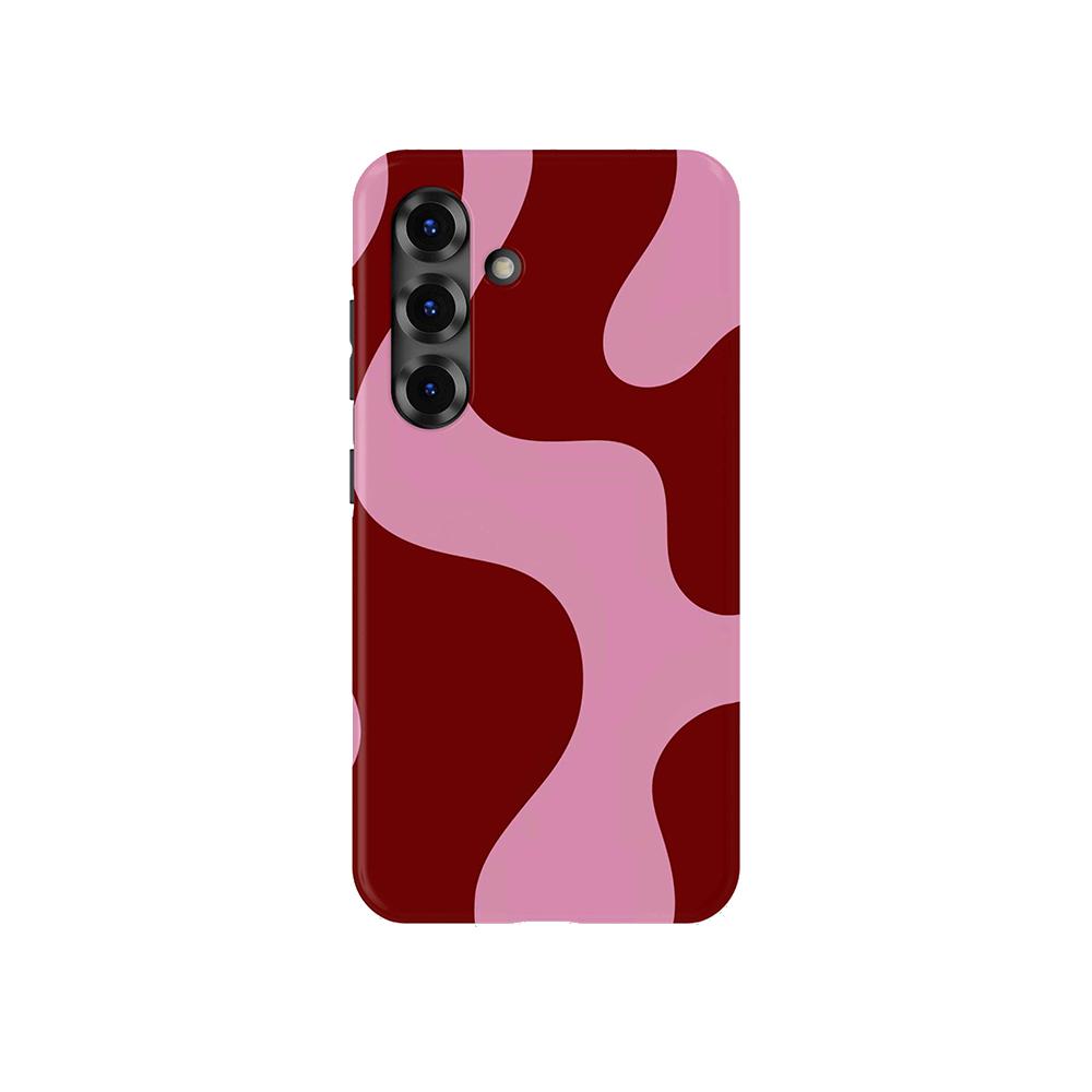 Luxury Clmj SWAG Passion Twist Phone Case for Samsung Galaxy A56 S20 S23 S24 S25 S26 FE Plus Ultra Edge 4G 5G Double-layer Back