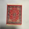 Woven flower Persian carpet small coaster retro style rubber non-slip computer mats wholesale merchants cheap mouse pad desk mat