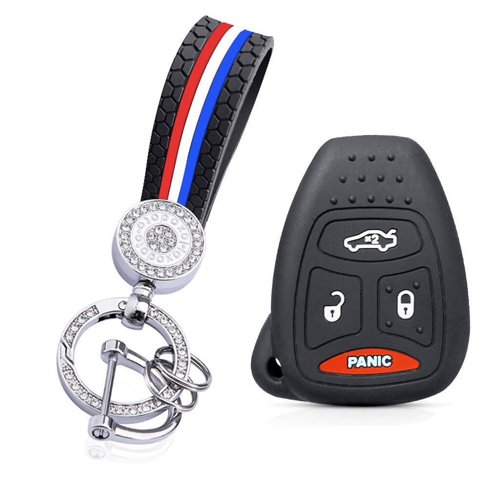 Для Dodge Avenger Caliber Cool Bo Для Jeep Grand Cherokee Compass Patriot Для Chrysler 300c Voyager PT Cruiser Чехол-брелок