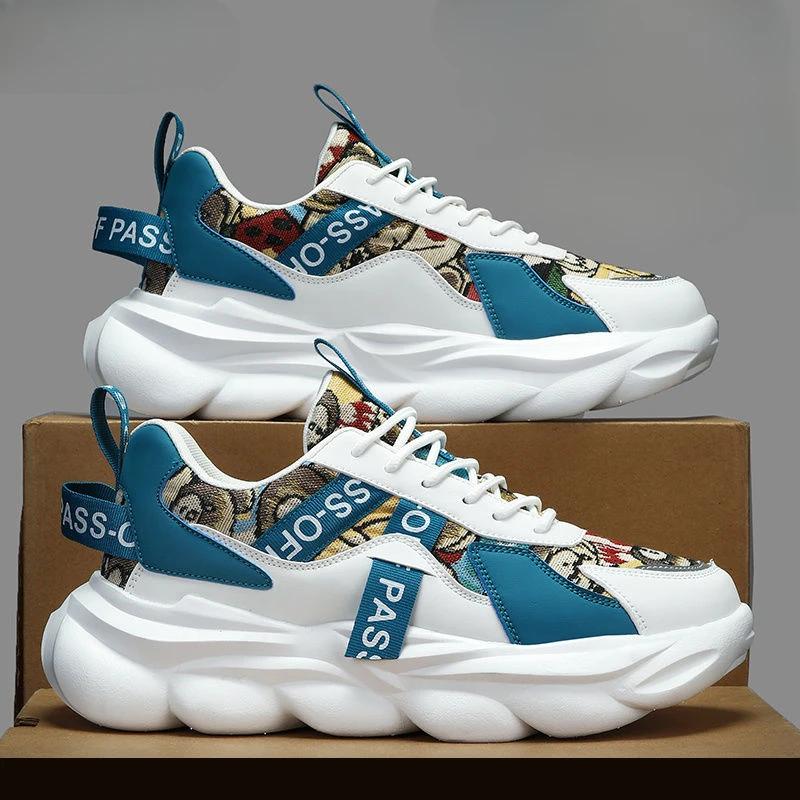 Мужская обувь из сетки, удобная, весна и осень, мужские повседневные кроссовки, корейский дизайнер, походы, треккинг, простые, распродажа, спортзал