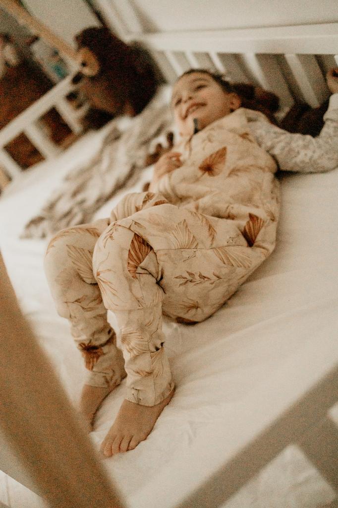 Двусторонний спальный мешок с ножками M (3-5 лет) Меланж серый
