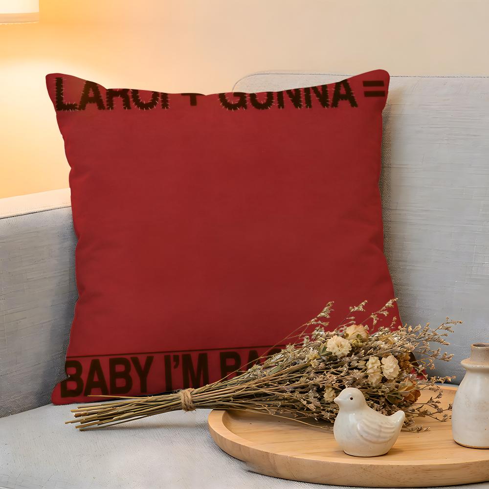 Cushion Cover Linen SkinFriendly Soft Decorative Case For Sofa Home Decor Hot Singer The Kid LLAROI Pillow cover