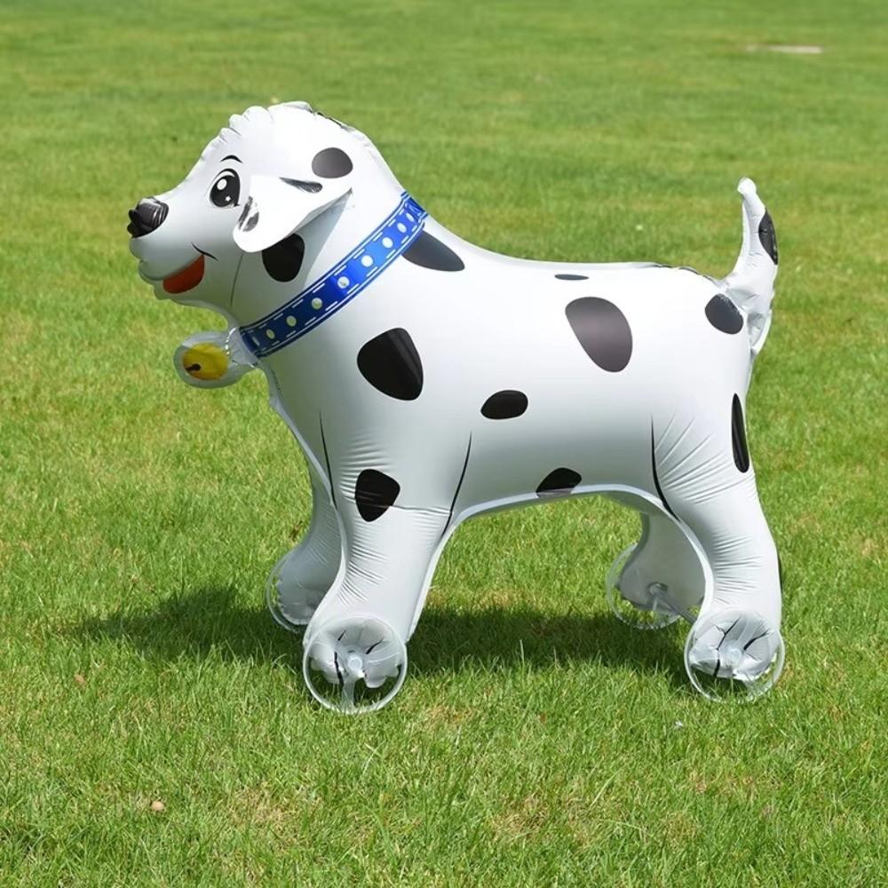 with Wheels Cartoon Movable Balloon Animals Walking Balloon  Kids Birthday Party Decoration