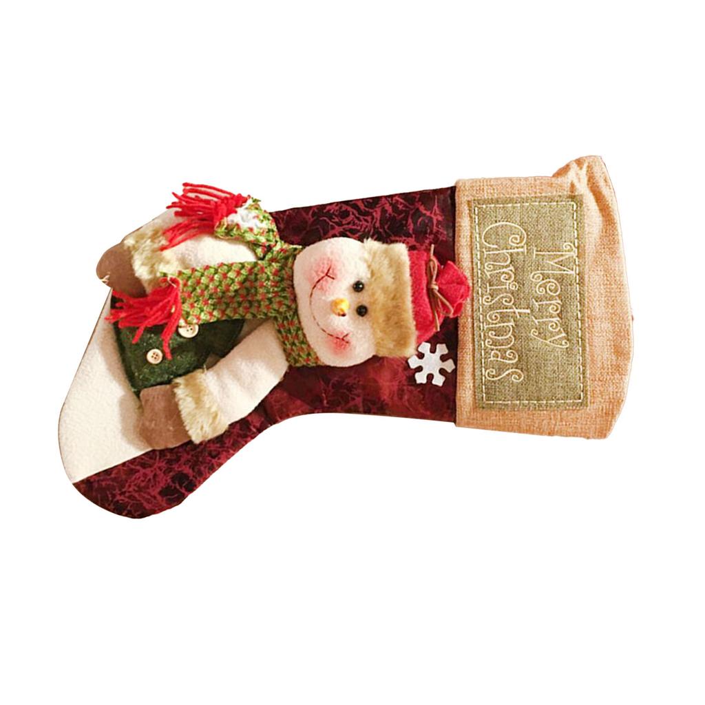 Рождественские чулки Изысканные персонализированные рождественские чулки ручной работы для обмена подарками