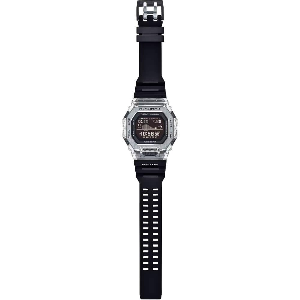 Casio G-SHOCK GBX-100S-1 G-LIDE Серия «Сияющая Волна» Мужские Часы Черные