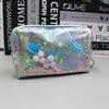Large Capacity Planet Glitter Cosmetic Bag Cute Starry Makeup Pouch For Girls Student Pencil Case Travel Toiletry Bag