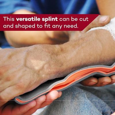 Первая помощь универсальный алюминиевый шина рулон медицинский полимер выживания для фиксации кости аптечка для экстренной медицинской помощи на открытом воздухе путешествия