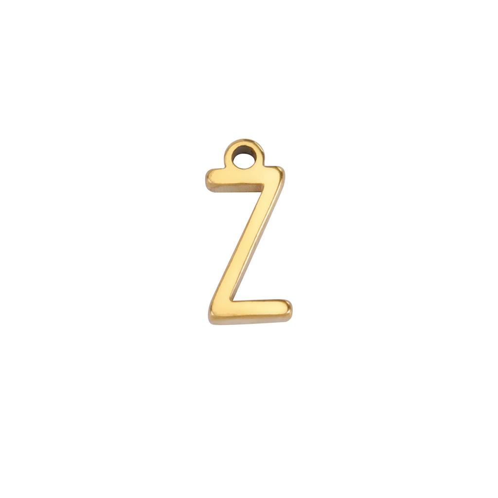 1 шт. Мини-буквы "A-Z" из нержавеющей стали 304, подвески для изготовления ювелирных изделий, инициалы, алфавит, подвеска с заглавной буквой, браслет, ожерелье, DIY