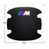 XXALI 1 4P/Set Car Door Handle Anti-scratch Sticker Carbon Fibre For BMW 320i 325i 320Li 325Li 330Li X7 X3 X4 X5 X6 E39 E60 E61 F10 f24