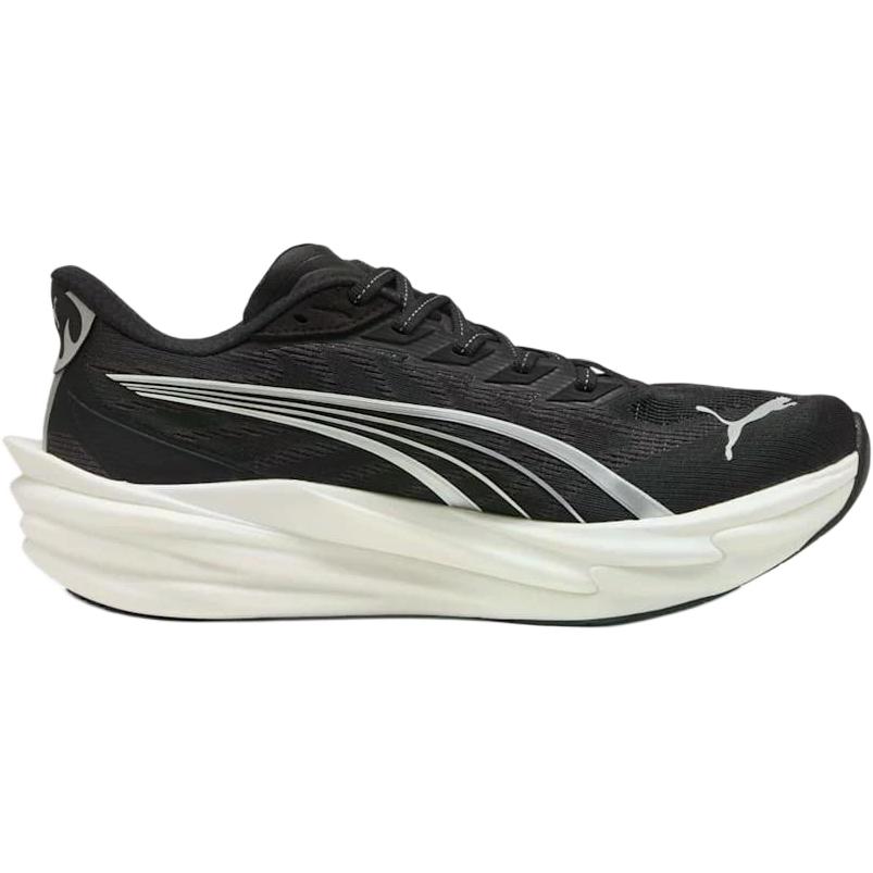 Puma Deviate Nitro 4 Wide Удобные Беговые Кроссовки Мужские кроссовок Черный 31290101