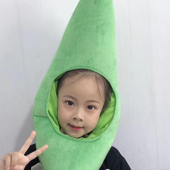 Забавный головной убор в виде банана, мягкие милые плюшевые шапки для переодевания, носимые реквизиты для фотосъемки, головные уборы, мультяшный фрукт, Хэллоуин, Рождество, аксессуары для косплея