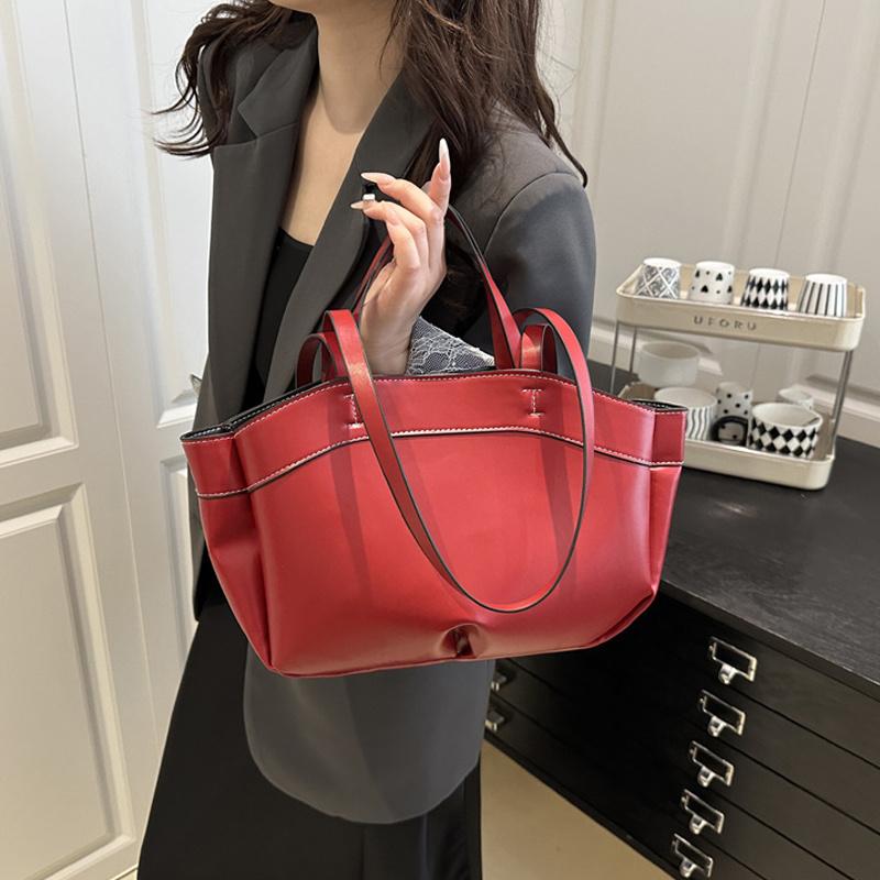 Зимняя Новая Ретро Шик Сумка-тоут Женская Большая Вместимость Повседневная Ручная Сумка Корзина На Плечо Кроссбоди Сумка CLE