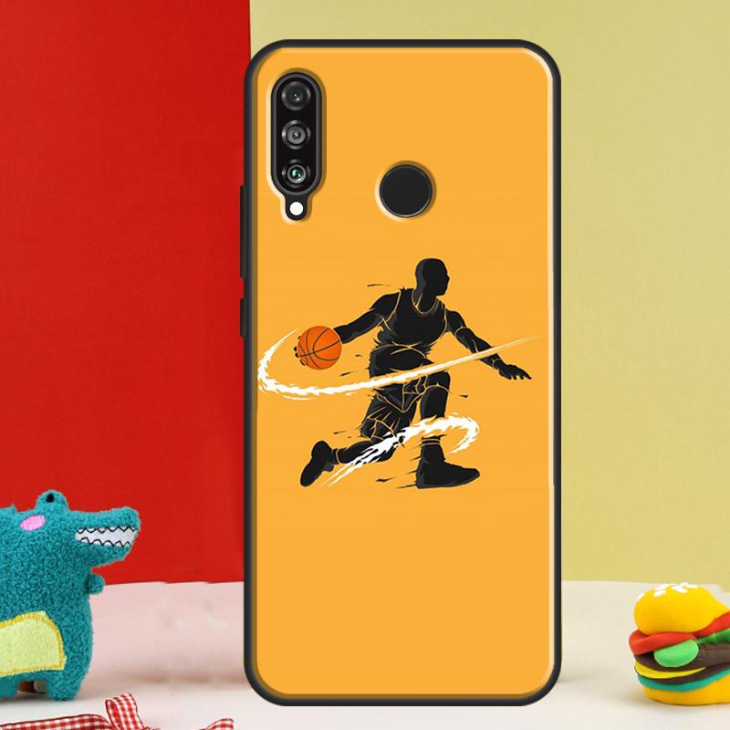 Спортивный чехол для баскетбола для Huawei Nova 12i 12s 11i 5T 9 10 SE Y91 Y90 Y60 Y70 Y72 Y61 P60 Pro P20 P40 P30 Lite
