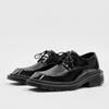Fashion Summer Spring Men Leather Flats British Style Breathable Male Formal Shoes Casual Round Toe Thick Bottom Business Man Derby Shoe