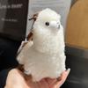 Пушистый Кавайный Брелок Лама Альпака Брелок Плюшевая Игрушка Мягкая Подвеска Украшение для Автомобиля Брелок для Сумки Очаровательные Брелоки из Натуральной Шерсти