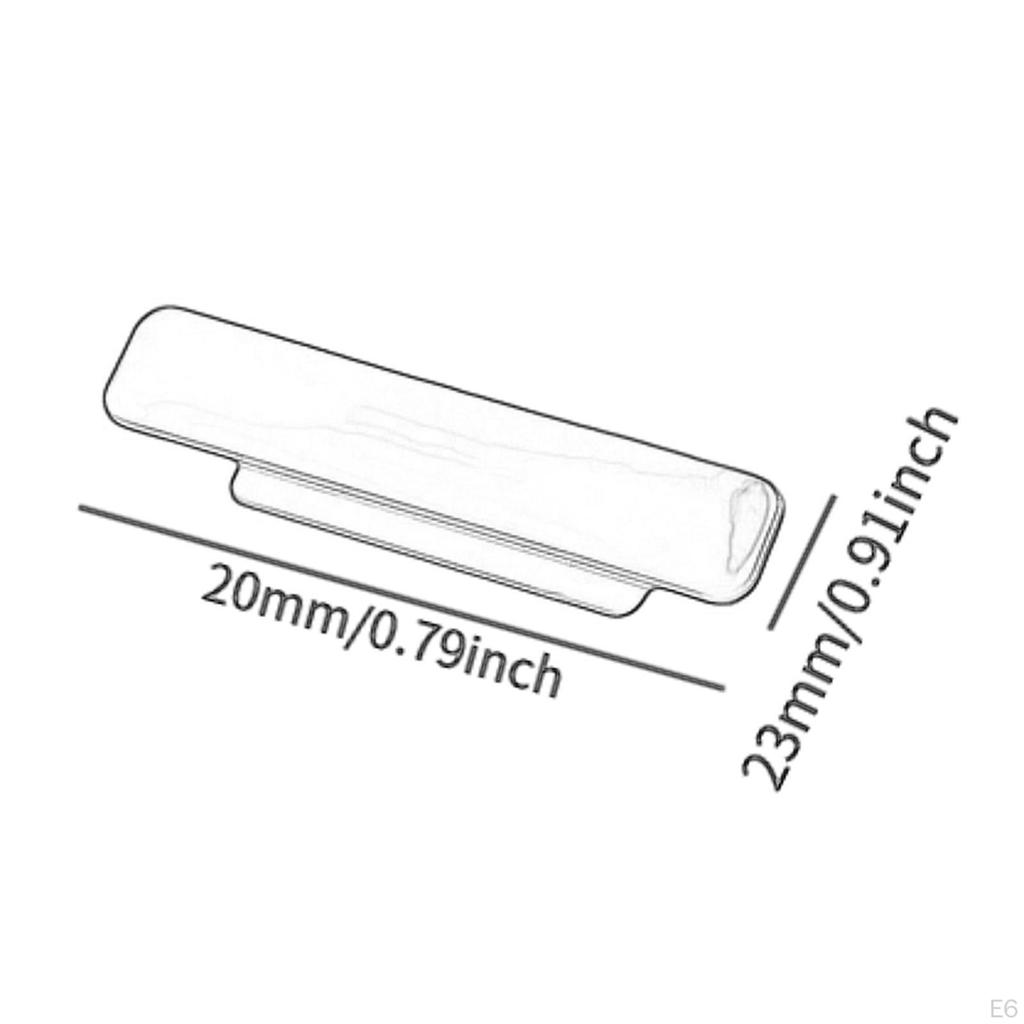2 шт. Ручки для ящиков шкафа, раздвижные дверные ручки, наклейка на Instant Self