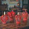 Fashionable Sturdy Silicone Mold Portable Accessory for Heart Candle Holders Easy To Use Multiple Sizes Daily Use