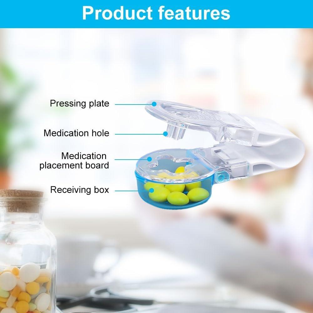 Portable Pill Taker Household Gadgets, 2025 New Pill Popper Extractor Tool Blister Pack Opener Popper Assistance Tool