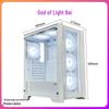 Корпус SAMA God of Light Mini White mATX240 с прозрачной боковой панелью