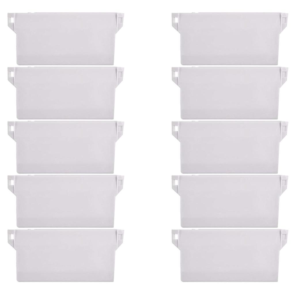 10 шт. вертикальных жалюзи нижних ремонтных зажимов для подвески планок нижних частей для планок 89 мм, простая установка