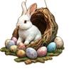 Пасхальный кролик Знак для входной двери Деревянный Фермерский Дом Внутренний Камин Окно Подвесные Венки Добро Пожаловать Баннер Украшение для Дома Сада Забора