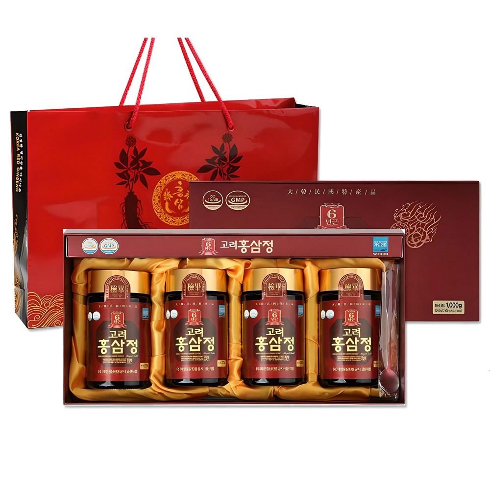 Goryeo 6-Year-Old Red Ginseng Extract Royal Gold 250g x 4 bottles 1kg 1 pcs