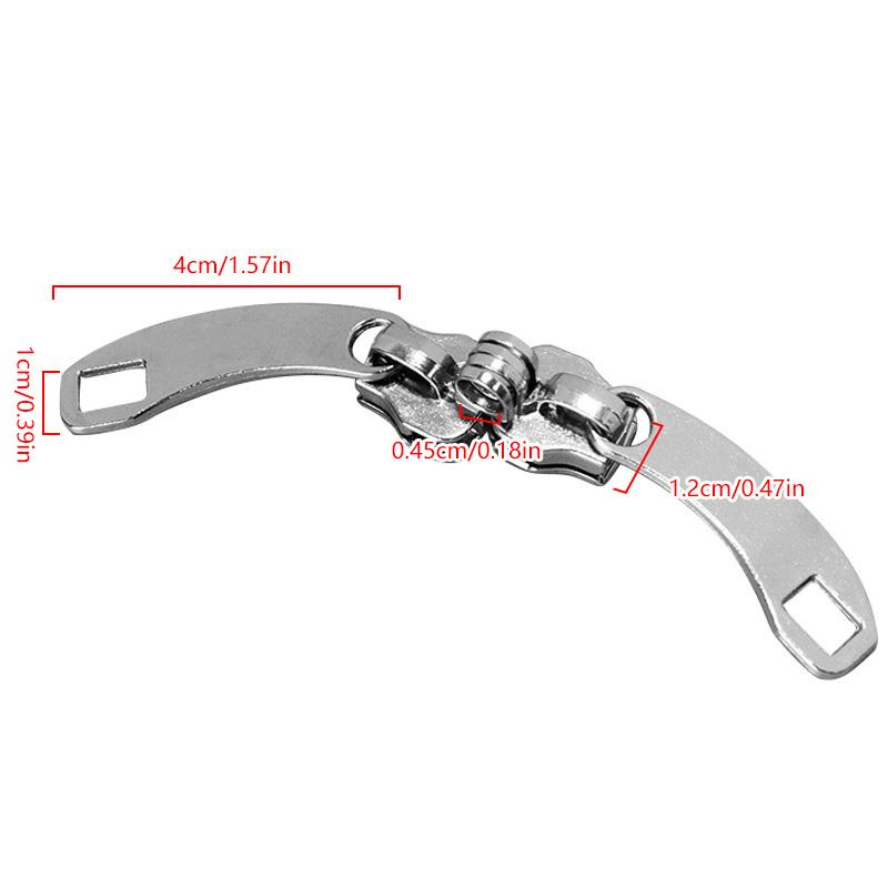 1 пара чемоданов DIY 5 #/8 #10 #, металлический слайдер на молнии, сумка на молнии для одежды, аксессуары