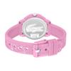 Lacoste 12.12 Series Watch Quartz Movement Silicone Strap Pink Dial Kids watches 2030058