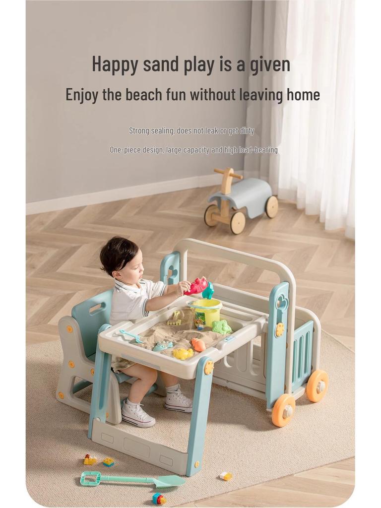 Manlong Convertible Building Block Table & Foldable Drawing Board - Educational Game Table for Boys & Girls, Ideal First Birthday Gift