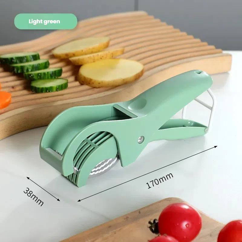 Salad Cutter Chopper Portable Manual Fruit Slicer Creative Vegetable Slicer Kitchen Gadgets Chopping Tool Press Banana Slicer