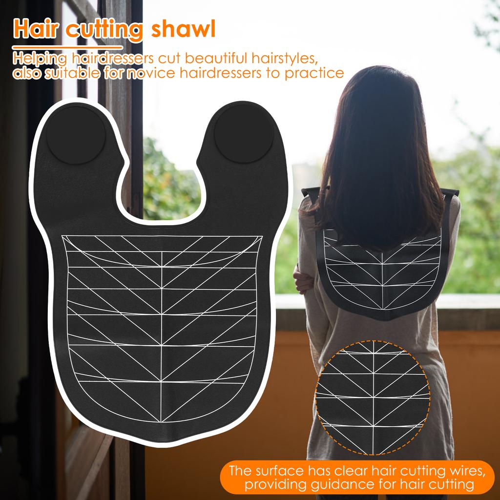 2 шт. Парикмахерские силиконовые накидки Водонепроницаемый защитный воротник Шали для окрашивания волос Подушечки Портативная парикмахерская накладка для стрижки волос для салона дома