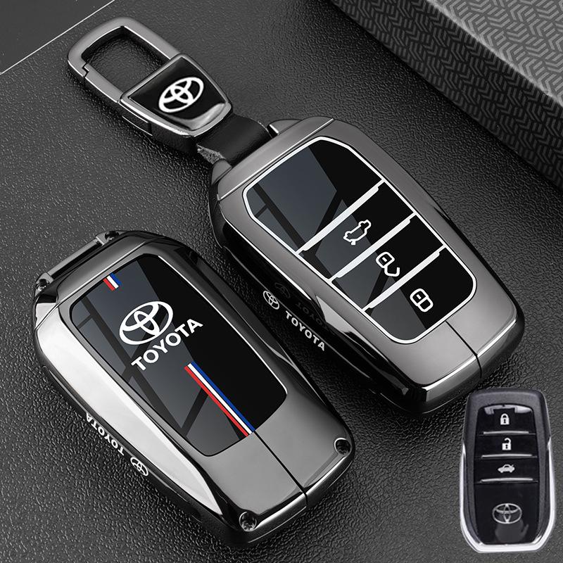 Чехол для ключа Toyota 2024 для Asia Dragon, Camry, Corolla, Lelink, Highlander, Rongfang - чехол для ключа и пряжка