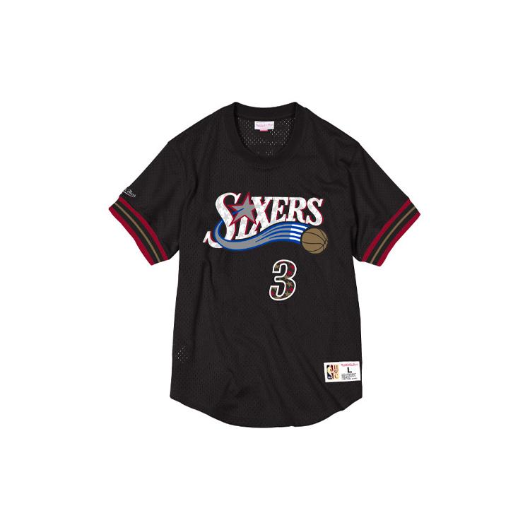 Футболка Mitchell & Ness x NBA Унисекс Черная NNMPMG18062-P76BLCK01AIV