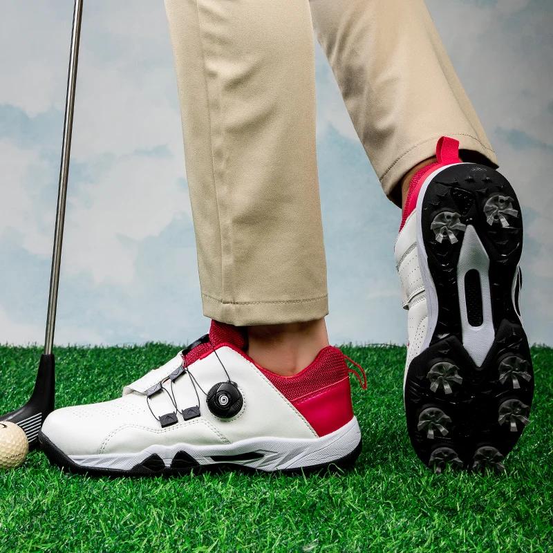 Men Golf Shoes Women Golfers Sneakers Light Walking Footwears Outdoor Mens Gym Shoes