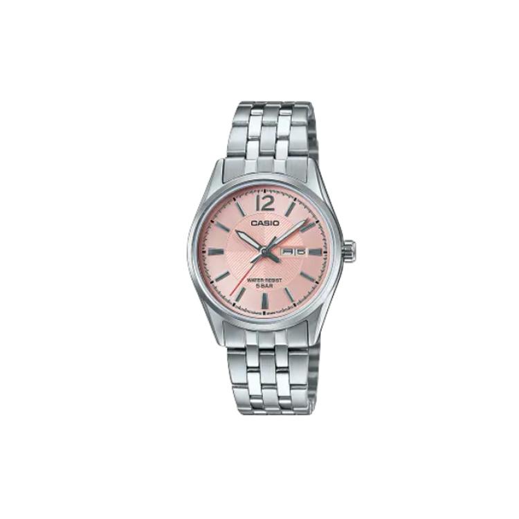 Casio Женские стандартные часы с золотым покрытием LTP-1335DJ-5AJF