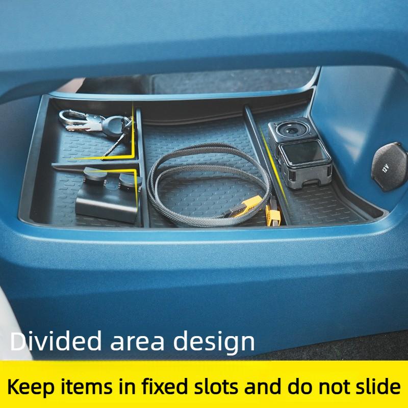 For Chery Tiggo 9 2025 2026 Lower Center Console Storage Box Organizer Interior Accessories