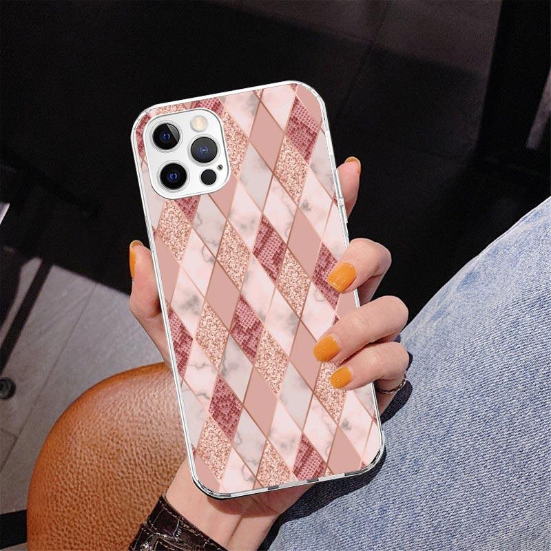Beautiful Rose Bling Picture Phnoe Case for Iphone 17 Air 16 11 12 13 Mini 14 Plus 15 Pro Max 7 8E SE 2020 16ProMax Phone Cover
